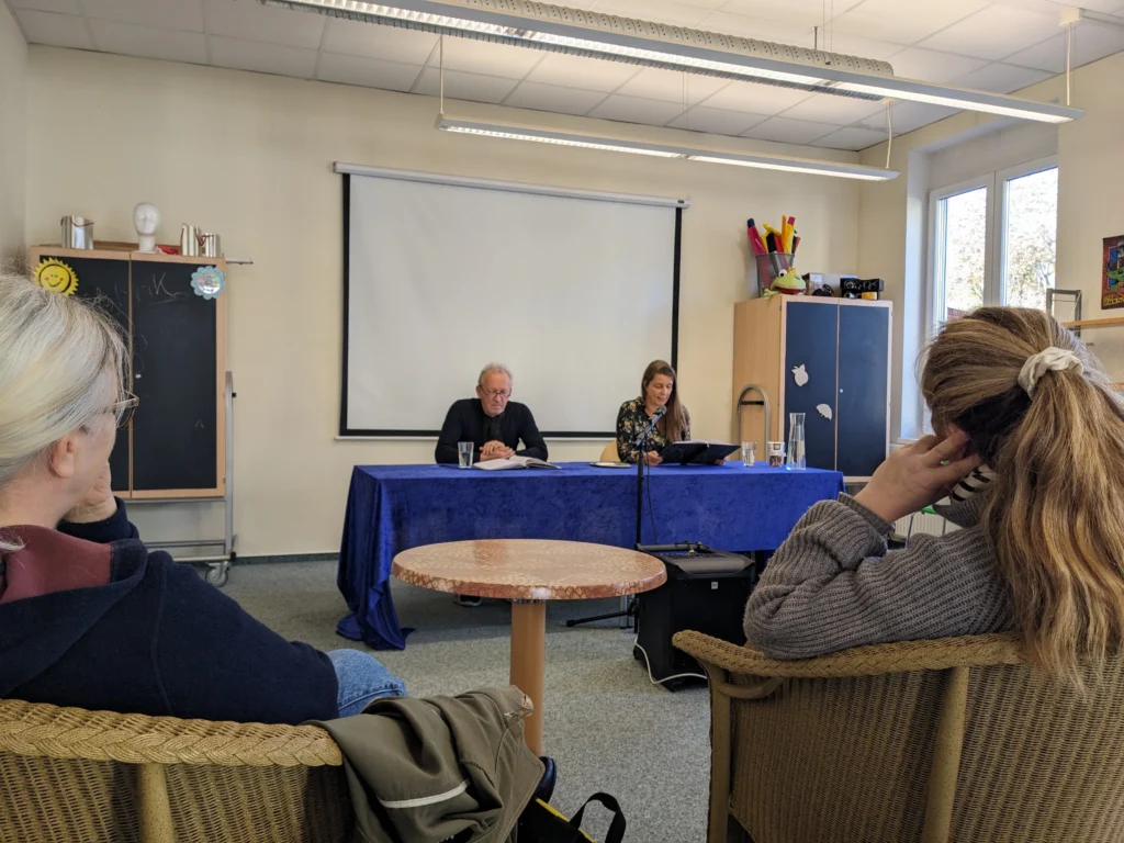 Lesung on den 'Tagebüchern von Adam und Eva' von Mark Twain, mit Katja Steuer und Thomas Hollaender